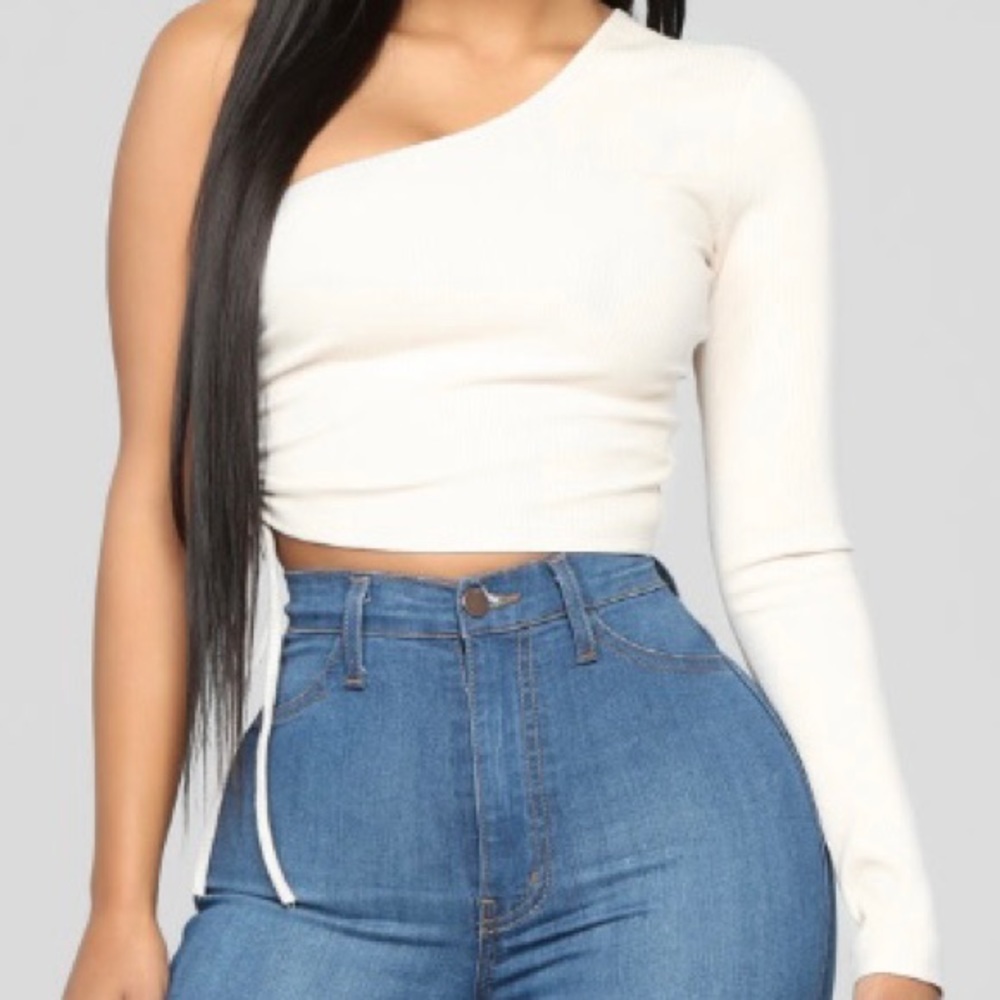 One shoulder Fashion nova shirt